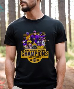 LSU Geaux Tigers Team 2023 NCAA Baseball National Champions shirt