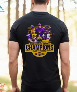 LSU Geaux Tigers Team 2023 NCAA Baseball National Champions shirt