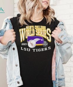 LSU Tigers 2023 Men’s College World Series Baseball T Shirt