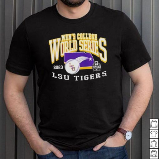 LSU Tigers 2023 Men’s College World Series Baseball T Shirt