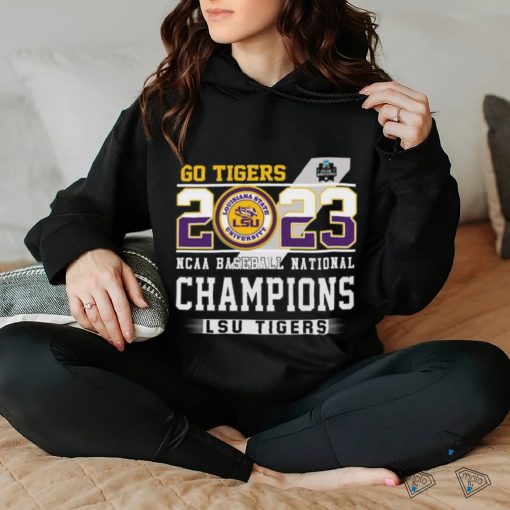 LSU Tigers 2023 NCAA College World Series National Champions Go Tigers Shirt