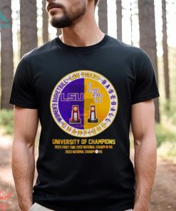 LSU Tigers Baseball And Women’s Basketball University Of Champions Shirt