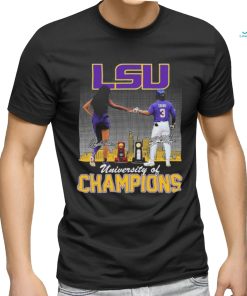LSU Tigers NCAA Baseball National 2023 Champions Crews And Reese Signatures Shirt