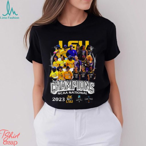 LSU Tigers Women’s Basketball And Men’s Baseball 2023 National Champions shirt