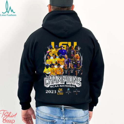 LSU Tigers Women’s Basketball And Men’s Baseball 2023 National Champions shirt