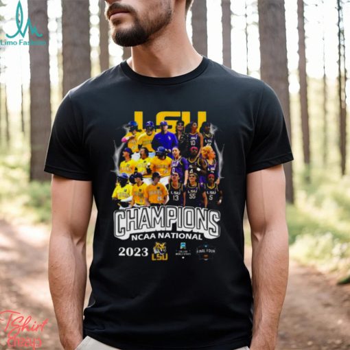 LSU Tigers Women’s Basketball And Men’s Baseball 2023 National Champions shirt