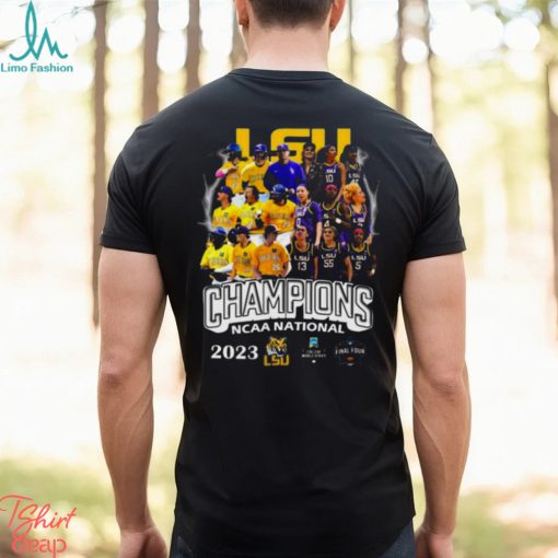 LSU Tigers Women’s Basketball And Men’s Baseball 2023 National Champions shirt
