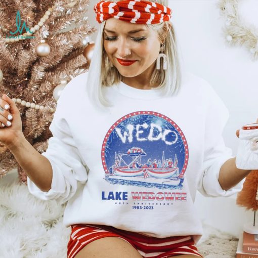 Lake Wedowee Patriotic 40th Anniversary 1983 2023 Shirt