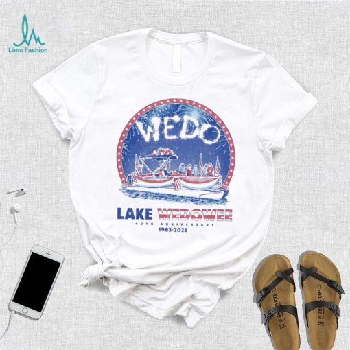 Lake Wedowee Patriotic 40th Anniversary 1983 2023 Shirt