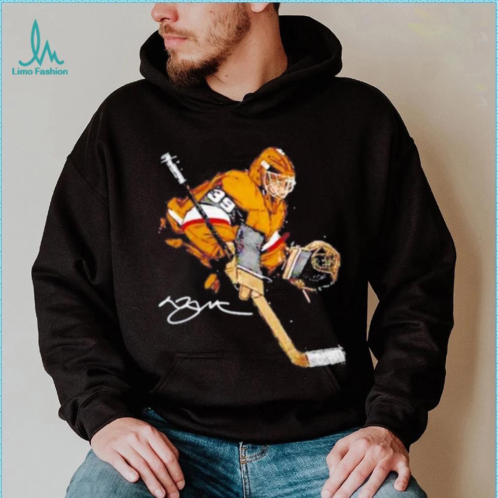 Laurent Brossoit Vegas Hockey Signature Illustration Shirt - Limotees