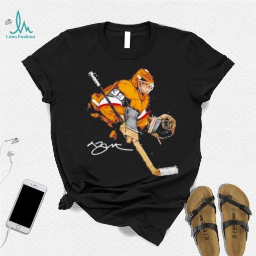 Laurent Brossoit Vegas Hockey Signature Illustration Shirt