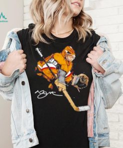 Laurent Brossoit Vegas Hockey Signature Illustration Shirt