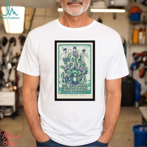 Les Claypool’s Fearless Flying Frog Brigade June 6, 2023 Richmond, VA Limited Poster shirt