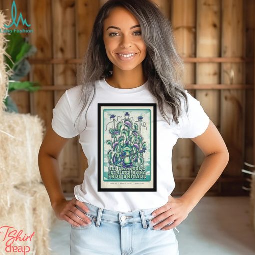 Les Claypool’s Fearless Flying Frog Brigade June 6, 2023 Richmond, VA Limited Poster shirt