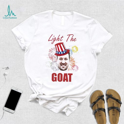 Light the Goat fireworks shirt