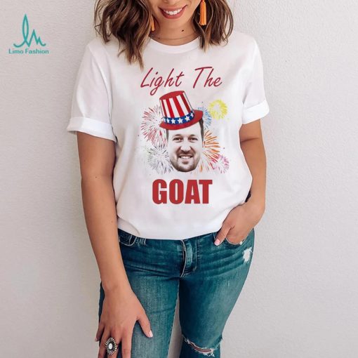 Light the Goat fireworks shirt