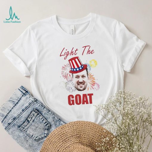 Light the Goat fireworks shirt