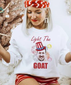 Light the Goat fireworks shirt