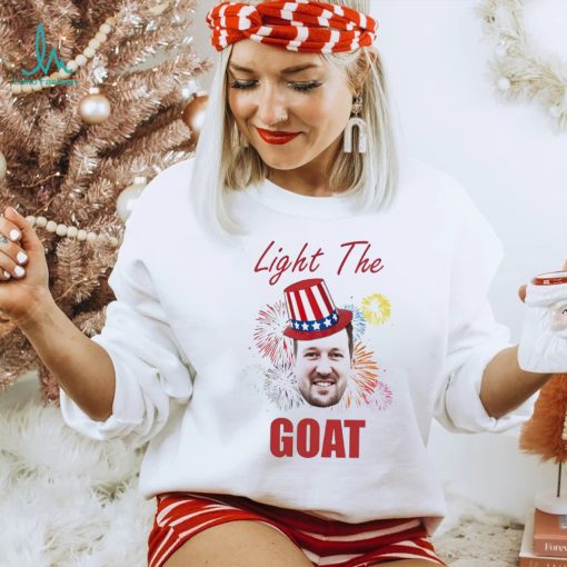 Light the Goat fireworks shirt