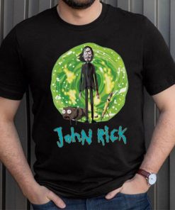 Limited Edition Rick and Morty Cartoon John Rick 2D T shirt