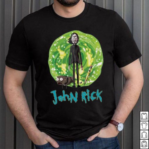 Limited Edition Rick and Morty Cartoon John Rick 2D T shirt