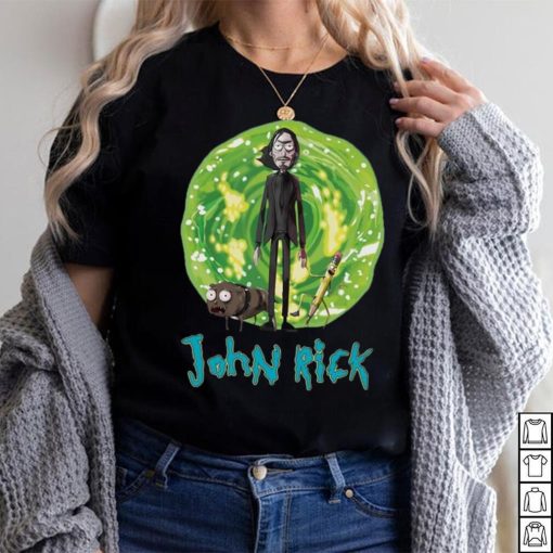 Limited Edition Rick and Morty Cartoon John Rick 2D T shirt