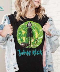 Limited Edition Rick and Morty Cartoon John Rick 2D T shirt