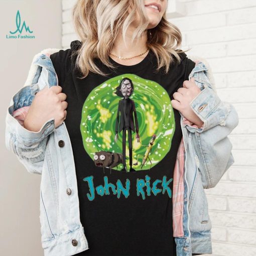 Limited Edition Rick and Morty Cartoon John Rick 2D T shirt