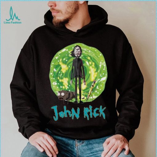 Limited Edition Rick and Morty Cartoon John Rick 2D T shirt