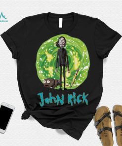 Limited Edition Rick and Morty Cartoon John Rick 2D T shirt