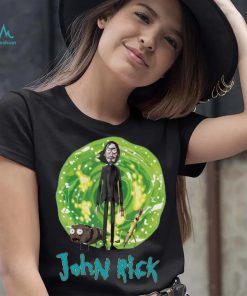 Limited Edition Rick and Morty Cartoon John Rick 2D T shirt