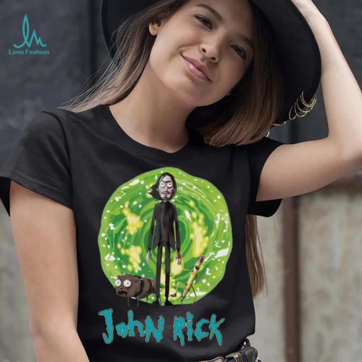 Limited Edition Rick and Morty Cartoon John Rick 2D T shirt