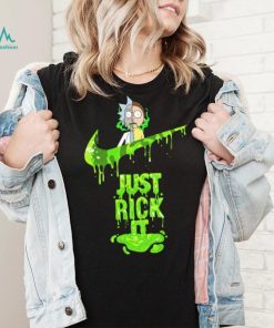Limited Edition Rick and Morty Cartoon Just Rick It Green 2D T shirt