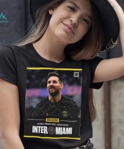 Lionel Messi Inter Will sign with Miami 2023 shirt