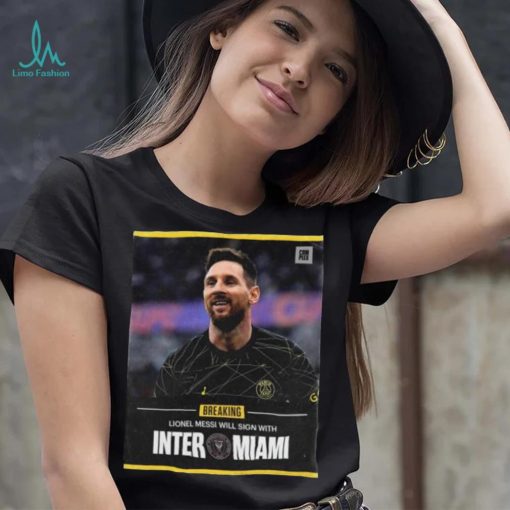 Lionel Messi Inter Will sign with Miami 2023 shirt