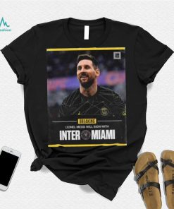 Lionel Messi Inter Will sign with Miami 2023 shirt