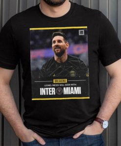 Lionel Messi Inter Will sign with Miami 2023 shirt