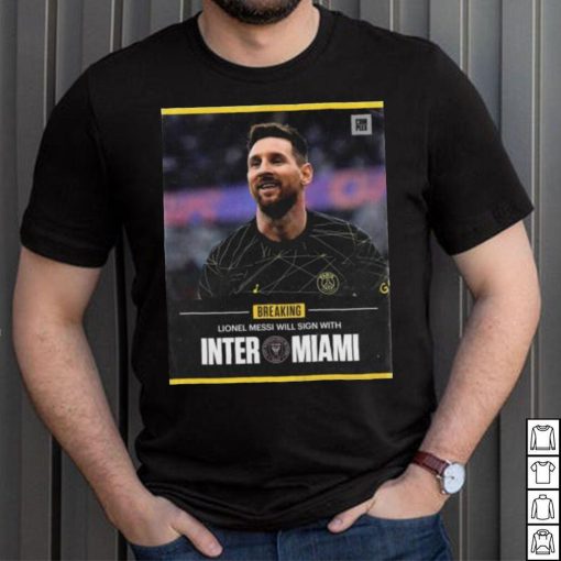 Lionel Messi Inter Will sign with Miami 2023 shirt