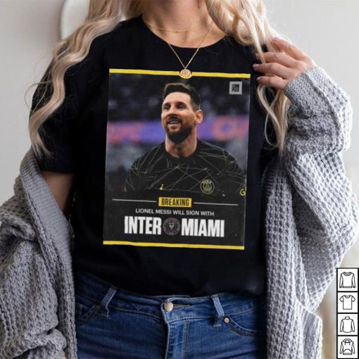 Lionel Messi Inter Will sign with Miami 2023 shirt