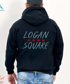 Logan Squar Chicago Flag shirt