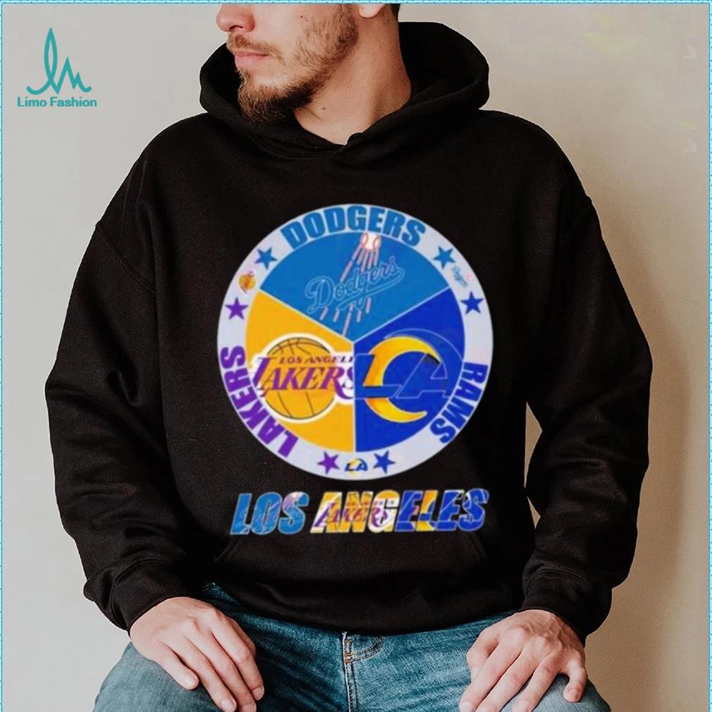 Official Rams Los Angeles Lakers Dodgers T-Shirt, hoodie, sweater