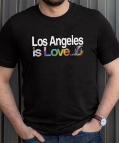 Los Angels Lakers is love Pride shirt