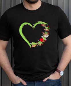Love Baby Yoda in heart shirt