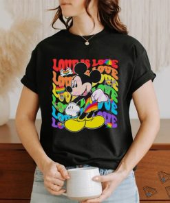 Love Is Love Mickey Pride 2023 Shirt