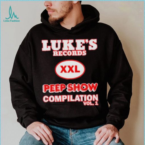 Luke’s Records Xxl Peep Show Compilation Vol 1 Shirt