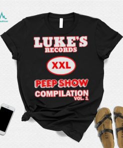 Luke’s Records Xxl Peep Show Compilation Vol 1 Shirt