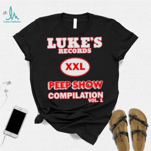 Luke’s Records Xxl Peep Show Compilation Vol 1 Shirt