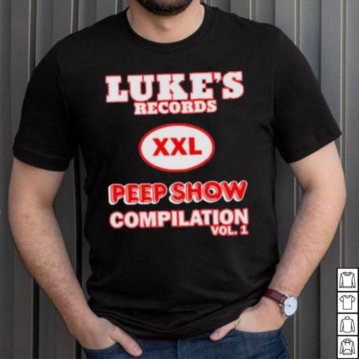 Luke’s Records Xxl Peep Show Compilation Vol 1 Shirt