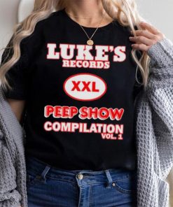 Luke’s Records Xxl Peep Show Compilation Vol 1 Shirt