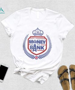 MEN’S WHITE MONEY IN THE BANK 2023 CREST SHIRT